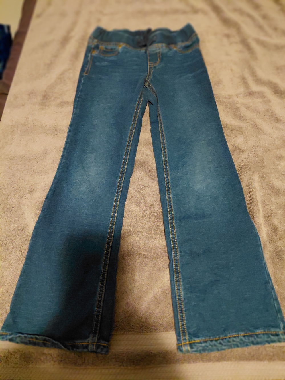 Blue Girl’s Flared Jeans